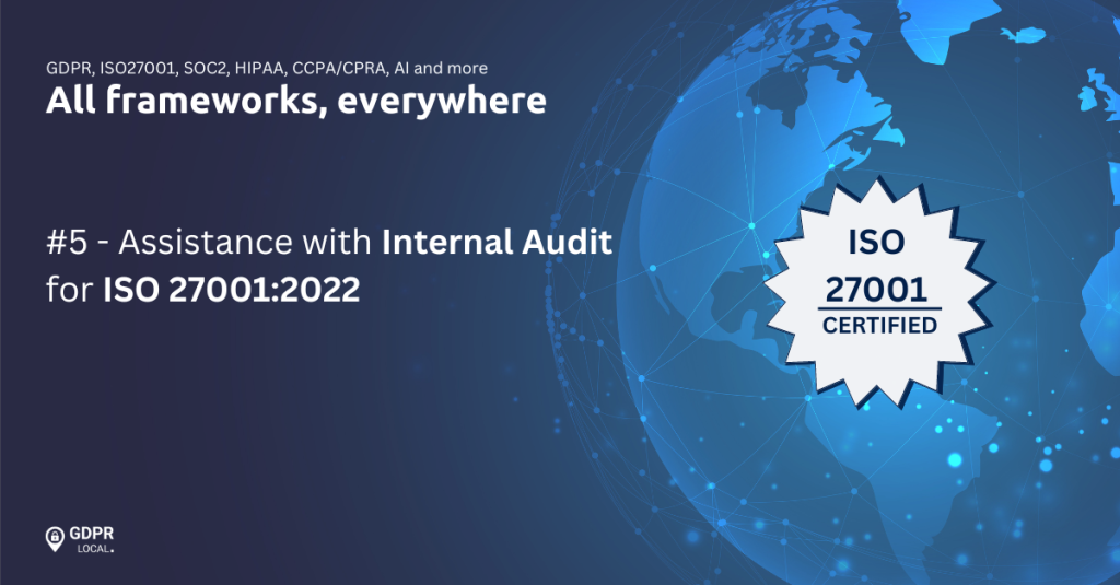 internal audit for iso 27001:2022