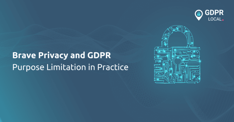 Brave Privacy and GDPR Purpose Limitation in Practice